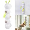 Caterpillar Interactive Cat Toy Motion Activated Teasing Cat Toy Rechargeable Automatic Cat Toy for Indoor Cats Plastic Toys