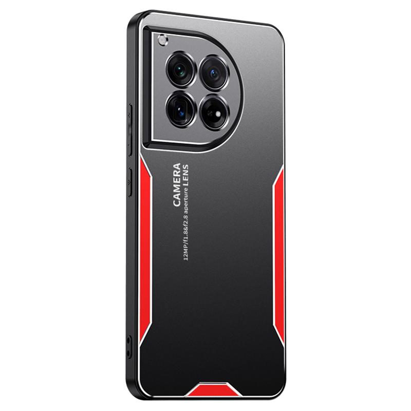 

For OnePlus 12 5G Case Anti-Scratch Aluminum Alloy+TPU+PC Phone Cover C