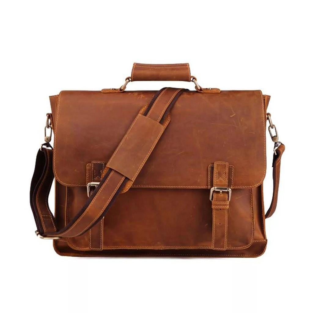 Büffelledertasche Computer Buffalo Hunter Leder Laptoptasche