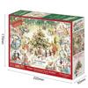 Epoch Peter Rabbit Happy Christmas 500-Piece Jigsaw Puzzle 38×53cm with Adhesive Spatula and Ticket