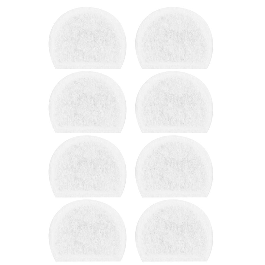 8 STÜCKE Haustier Wasserspender Aktivkohlefilter Kern Ersatz Zubehör Keine Verformung