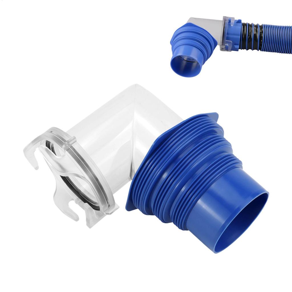 RV Sewer Hose Kit with 4-in-1 Adapter Universal Leakproof Waste Pipe Fitting for Trailer Motorhome Drain accessories