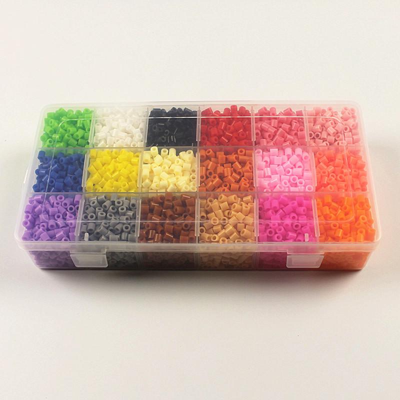 5mm Hama Beads Set: 18 Colors for Creative 3D Puzzle DIY Educational Toys