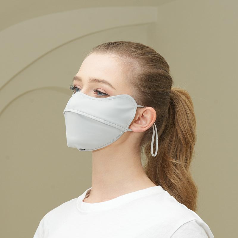 

Fashion Multicolour Sun Protection Mask Summer Cycling Face Cover For Women Girls Anti-Uv Canthus Breathable Sunscreen Mask A2