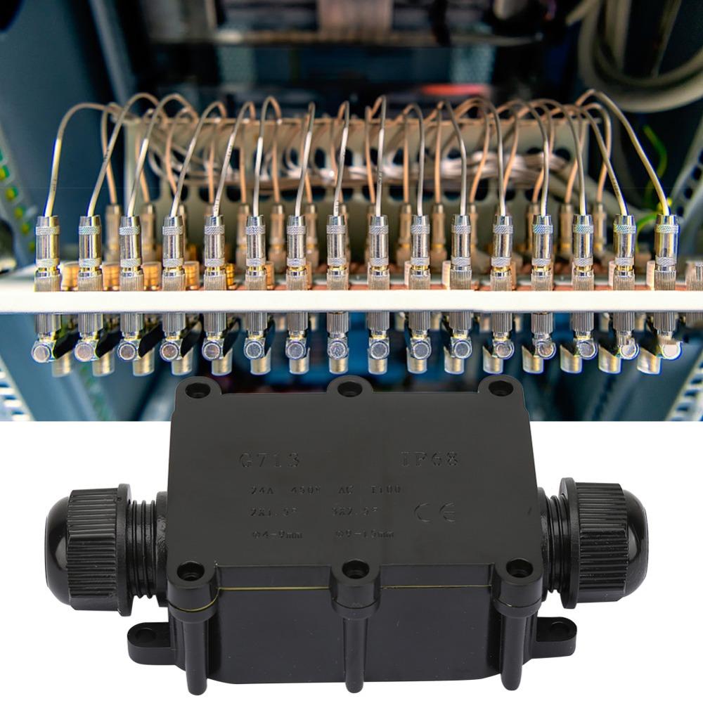 2/3/4 Way Junction Box Wire Range 4-15mm Electrical Enclosure  Electrical Applications