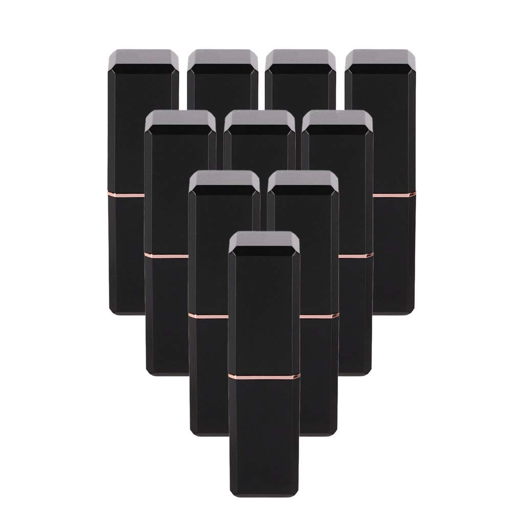 Lip Containers, Lipstick Cases, 10 Pieces, Empty Lipstick Tubes, DIY Cosmetic Tubes, Handmade Empty Bottles, Tubes, Cosmetic, 12.1mm Mold, Lipstick