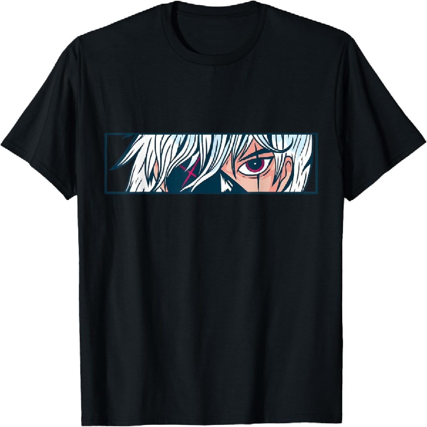

Anime Eyes Cartoon Comic Face View T-Shirt XXXXXL різнокольоровий