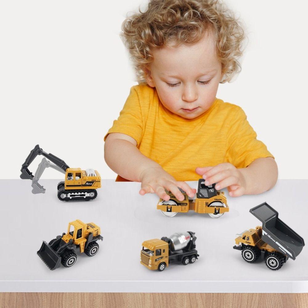 Loader Tractor Engineering Truck Toy Mixer Container Excavator Toys  Kids Toy