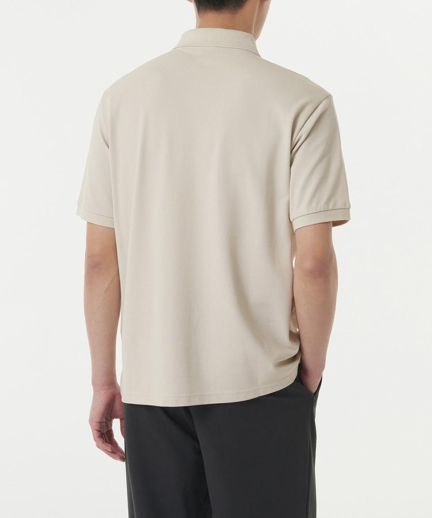 MUSINSA STANDARD [Cooltandard] Pique Polo Shirt [Ecru]