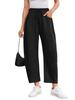 2025 European & American Women's Summer Sports Drawstring Nine-Point Sweatpants
