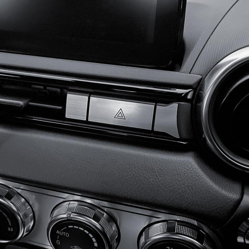 Aoeiling Laboratory Hazard Panel for Mazda Roadster ND (Aluminum, Hairline Style) Car Specific Cosmetic