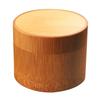 Bamboo Tea Cans Tube Storage Canister Friendly Gift Natural Stylish Lid Seal Jars - Brown,