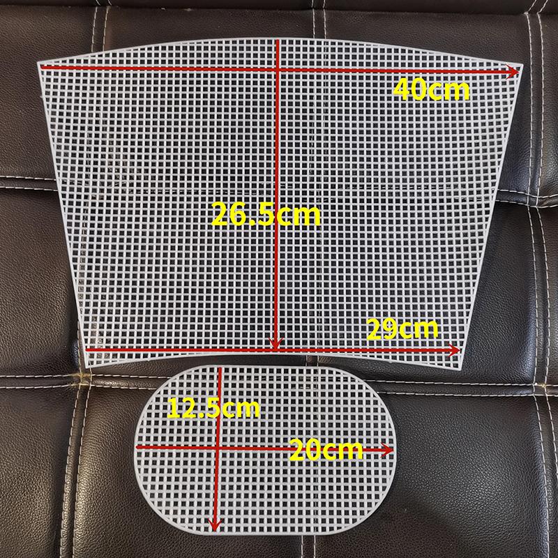 Embroidery Bucket Bag Auxiliary Knitting Sewing Weaving Plastic Mesh Sheet For Diy Accessories Handmade Easy Knit Helper