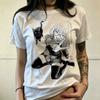 2026 Summer New Arrival Comic Print TShirt Unisex Loose Fit Crew Neck Design Casual And Stylish Y2k Style
