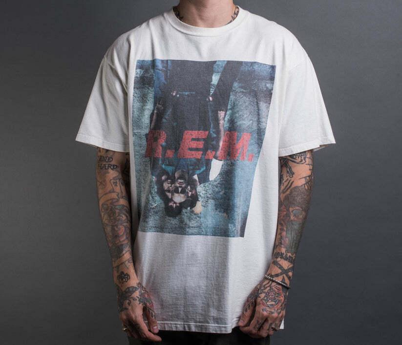 Vintage 1995 REM Monster Tour Short Sleeve White T-Shirt XXXL