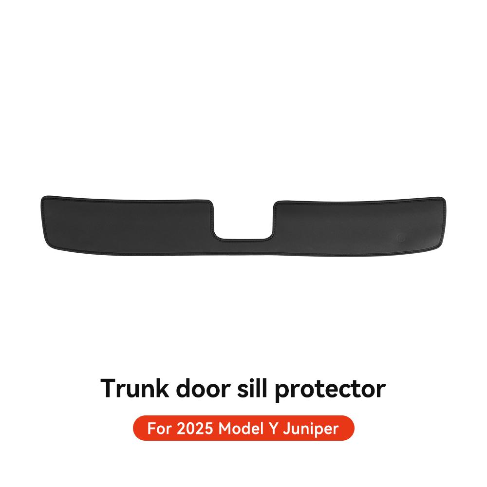 YZ For Tesla Model Y Juniper 2025 New Leather Trunk Mats Fully Surrounded Waterproof Non-Slip Liner Custom Floor Mat Accessories