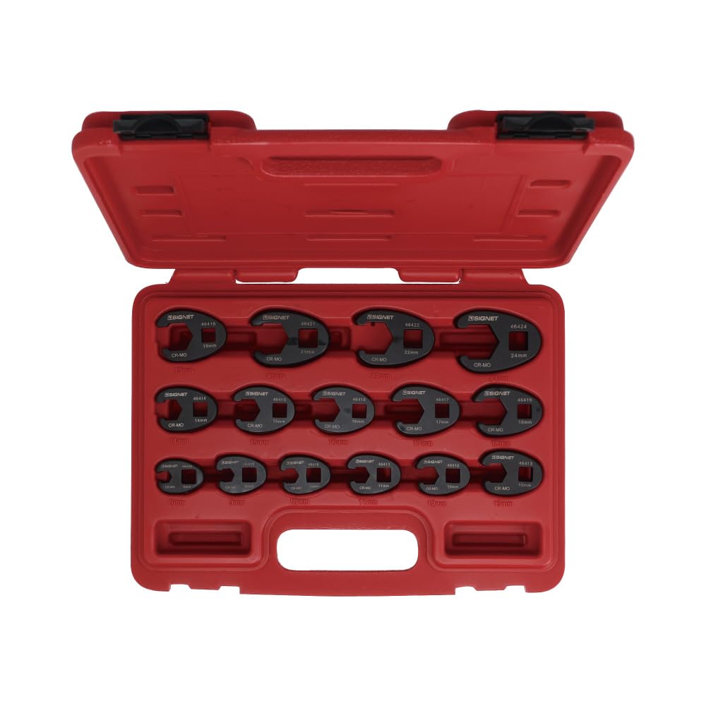 SIGNET 15-Piece Crowfoot Wrench Set 46905