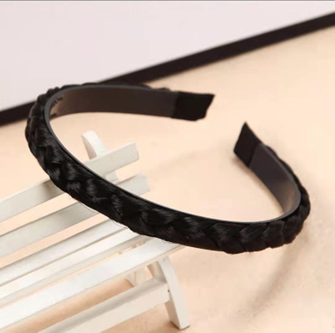 

Новая женская нескользящая повязка на голову для парика, косички «рыбий хвост», косички в стиле «тесто-твист», повязка для волос, модный головной убор, аксессуары для волос