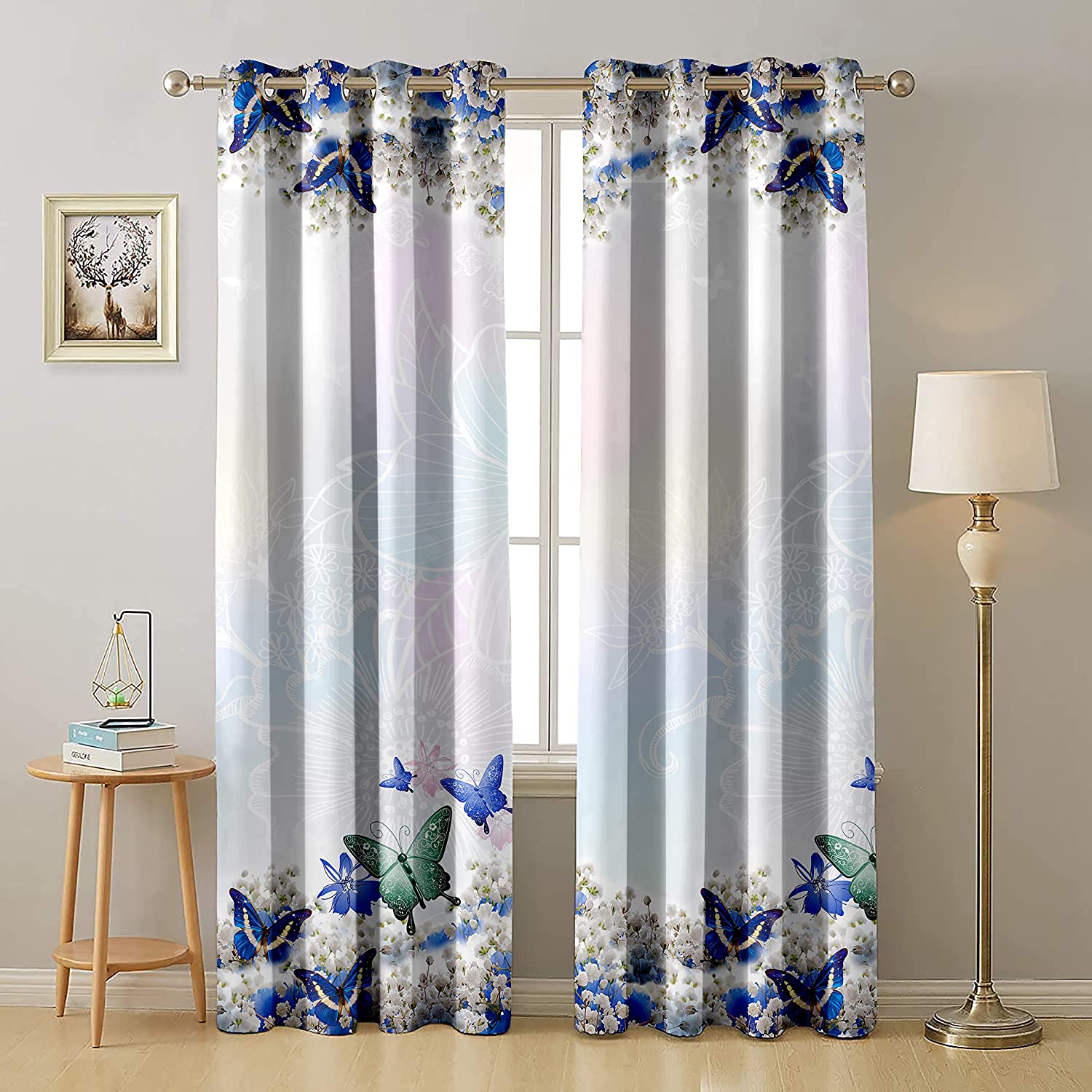 Фиолетовый принт лилии — фото 4