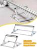 Suport Profesional Pliabil din Oțel Inoxidabil cu Un Rulou Mașină de Tăiat Reglabilă Cadru Suport Material pentru Stand de Tăiat Banc de Lucru Lift