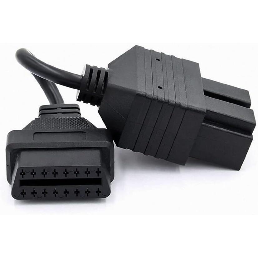 20 Pin OBD To 16 Pin Female OBD2 Diagnostic Adapter Connector Cable for KIA