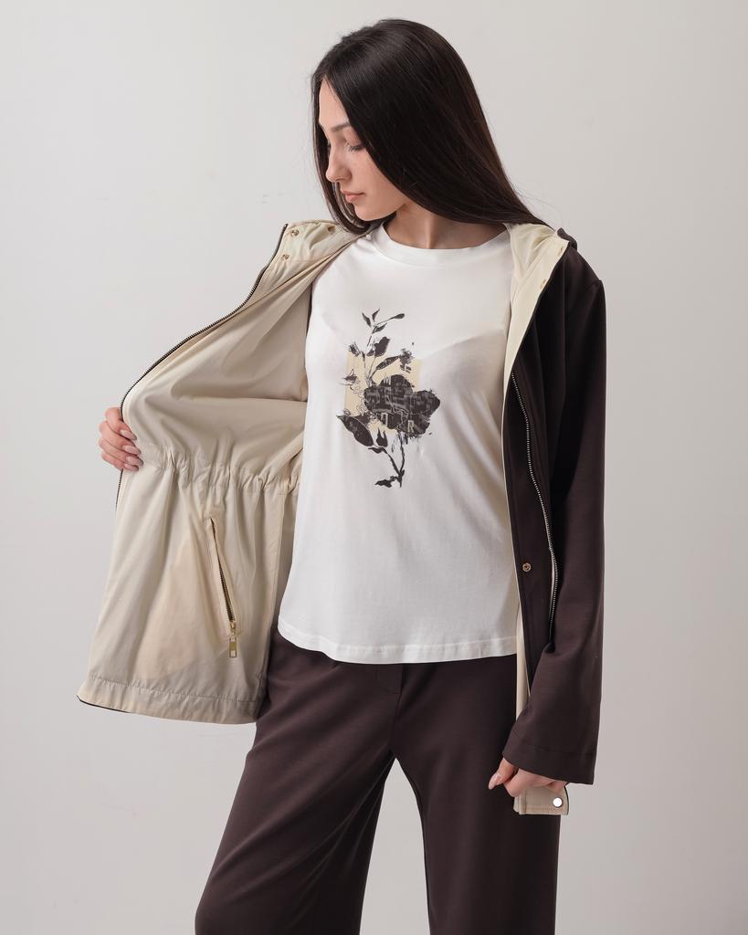 Women's Reversible Suit Phardi 7388 40 Milky Brown