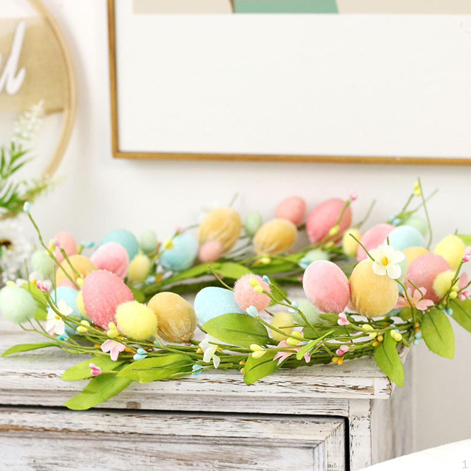 

Пасхальное яйцо Венок Искусственные венки Украшения Дверь