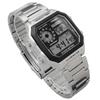 Casio World Time AE-1200WHD-1AV Digital Watch (Silver Metal Band)