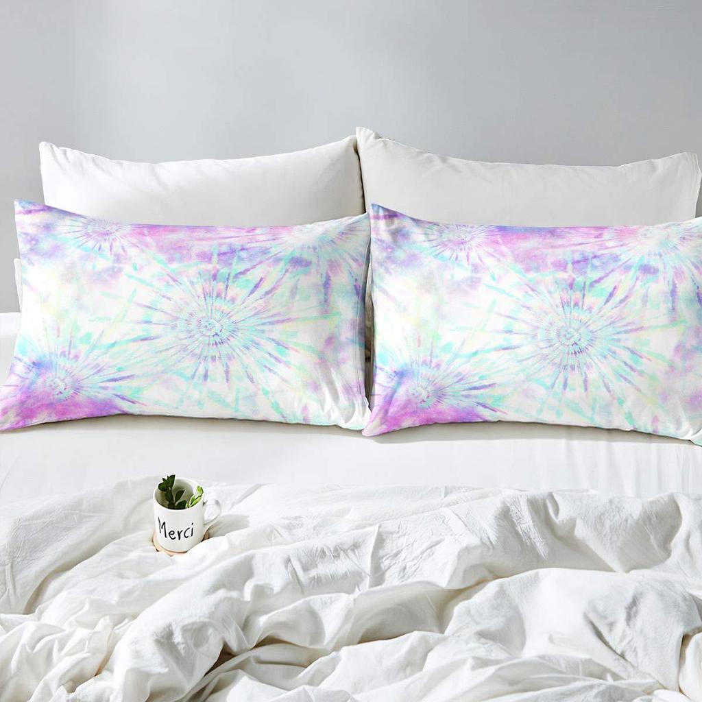 Single Spiral Vortex Tie-Dye Pattern Mattress Three-Piece Digital Printing Mattress Bedding Adult Children