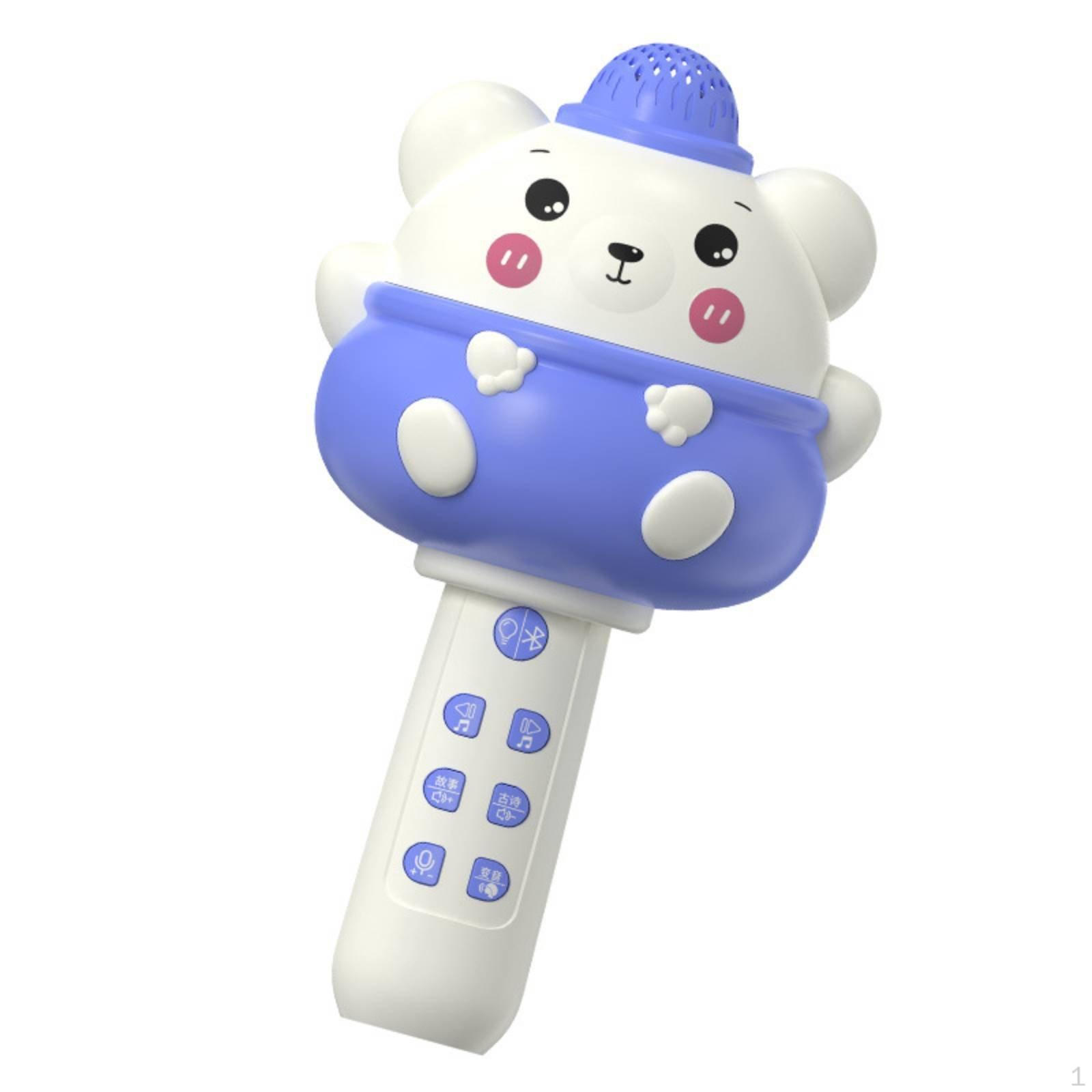 Kids Interactive Singing Device Early Learning Children s Audio Portable синий
