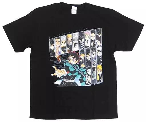 Demon Slayer Kimetsu no Yaiba Black T-T-Shirt L Size Shueisha Official 2XL