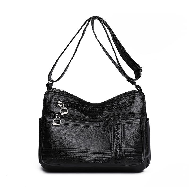 New fashion shoulder bag simple trend mother bag commuter messenger bag tide