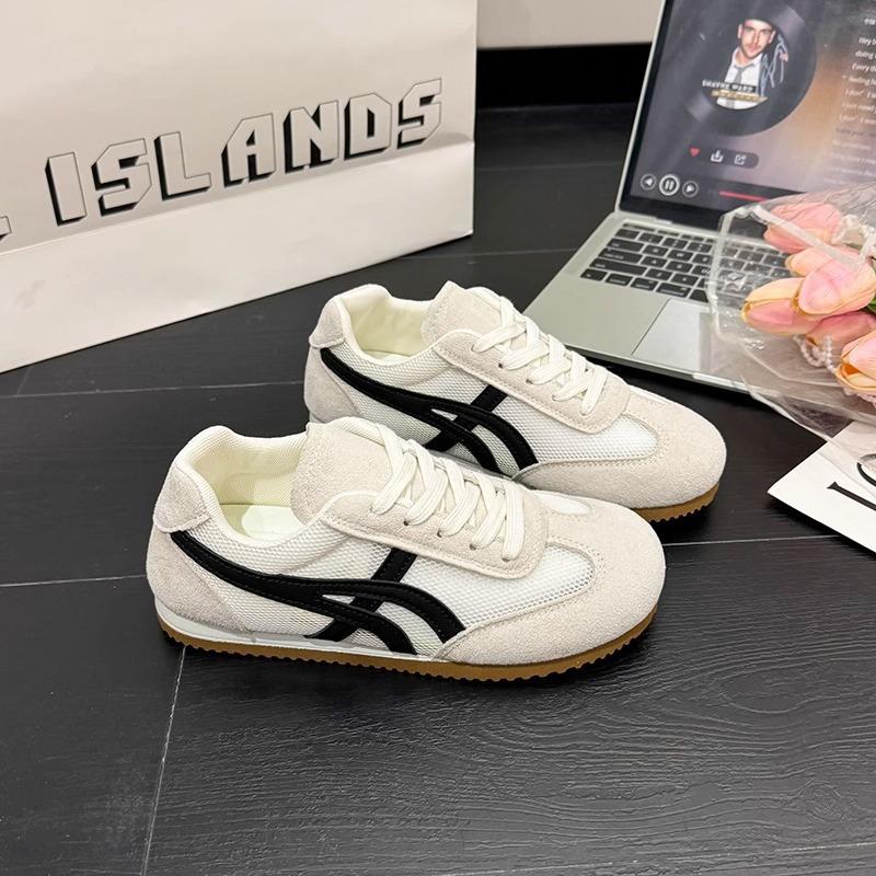 Retro German training shoes women's 2025 new popular summer mesh breathable Forrest Gump shoes versatile sports and leisure board shoes