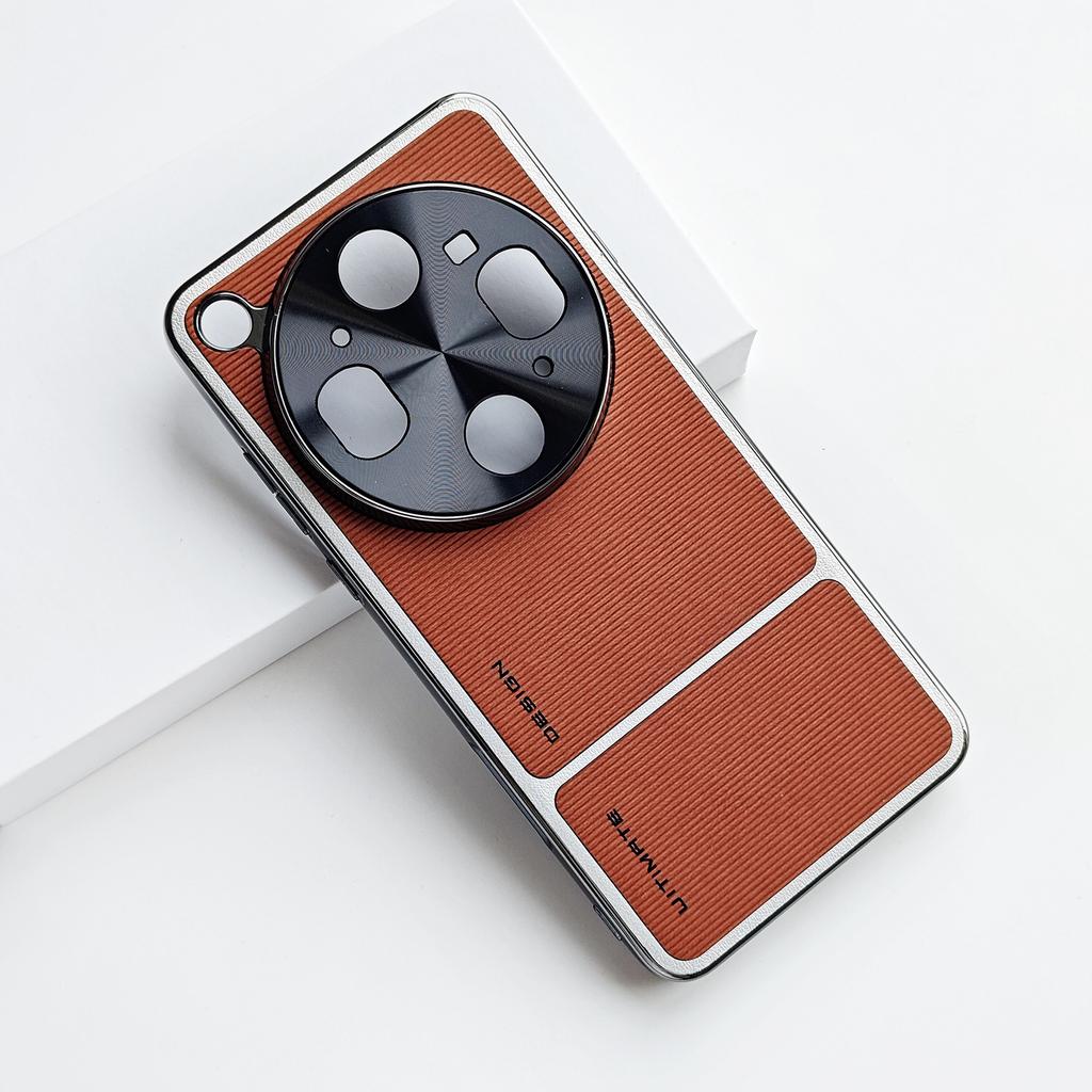 For Oppo Find X9 Ultra Case Sleek Delicate Ultimate Design Leather Comfortable Grip Heat Dissipation Fashionable Cover