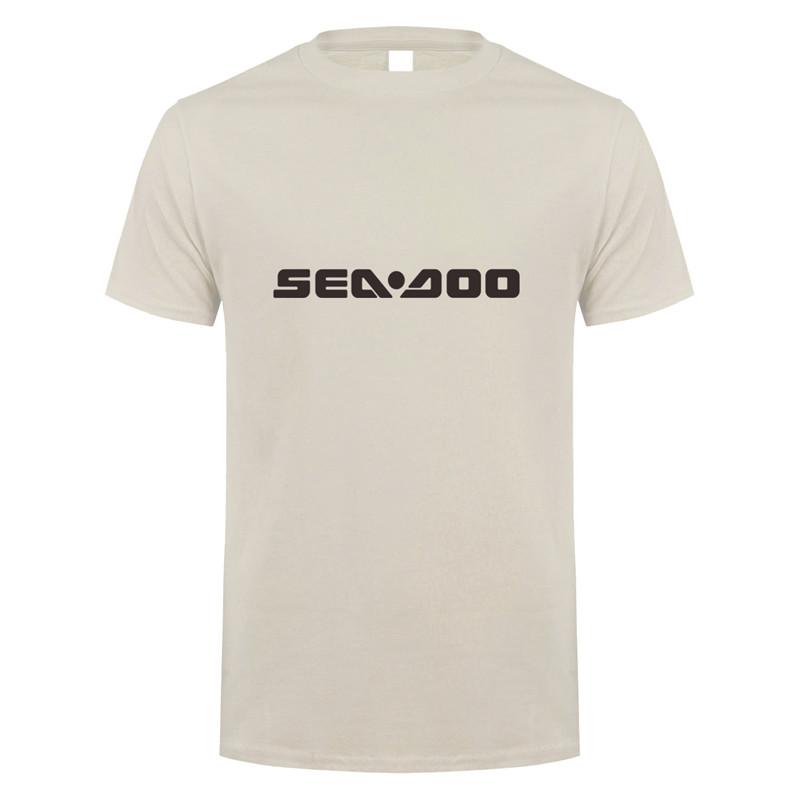 Seadoo T Shirts Summer Short Sleeve Cotton Sea Doo Seadoo Moto Tshirt Unisexs Tshirt Tops Tees Lh079