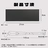 [DEVENTORZ] Men's Black Plain Tie, Hand-tied, for Formal Occasions, Funerals, Memorial Services, Wakes, and Other Mourning Occasions, with Tie and
