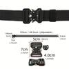Men Belt Outdoor Hunting Outdoors Belt Multi-Function Buckle Nylon Belt High Quality Canvas Belt