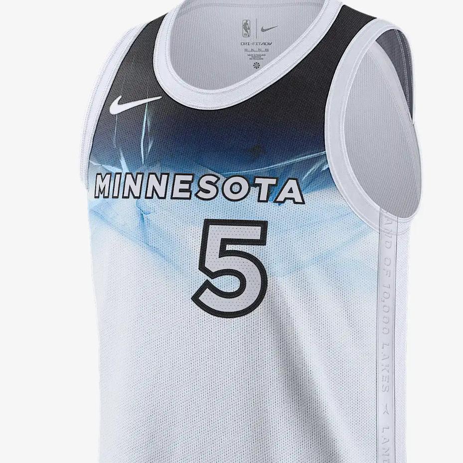 Nike Anthony Edwards Minnesota Timberwolves 2024/25 City Edition Men's Nike Dri FIT Adv Nba Authentic Jersey FQ4473-100