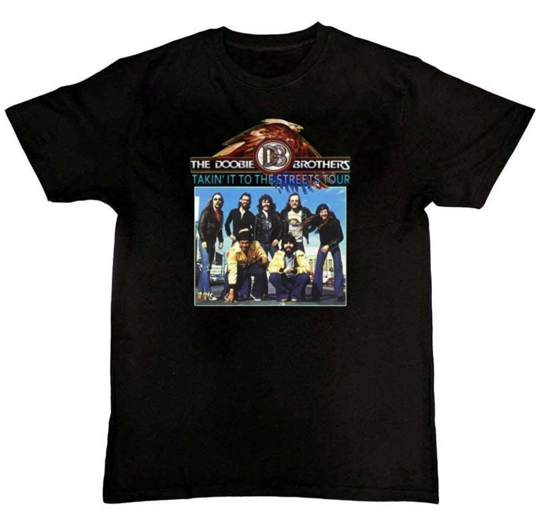 Vtg The Doobie Brothers Band Ablum Tour Mens T-Shirt M