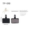 Low Noise Cycling Brake Pad SemiMetallic Bicycles Bike Disc Brake Pad Universal Mountain Bike Repair Part Enduring