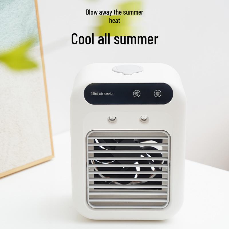 Mini Desktop Air Conditioner & Cooling Fan for Dorm Rooms