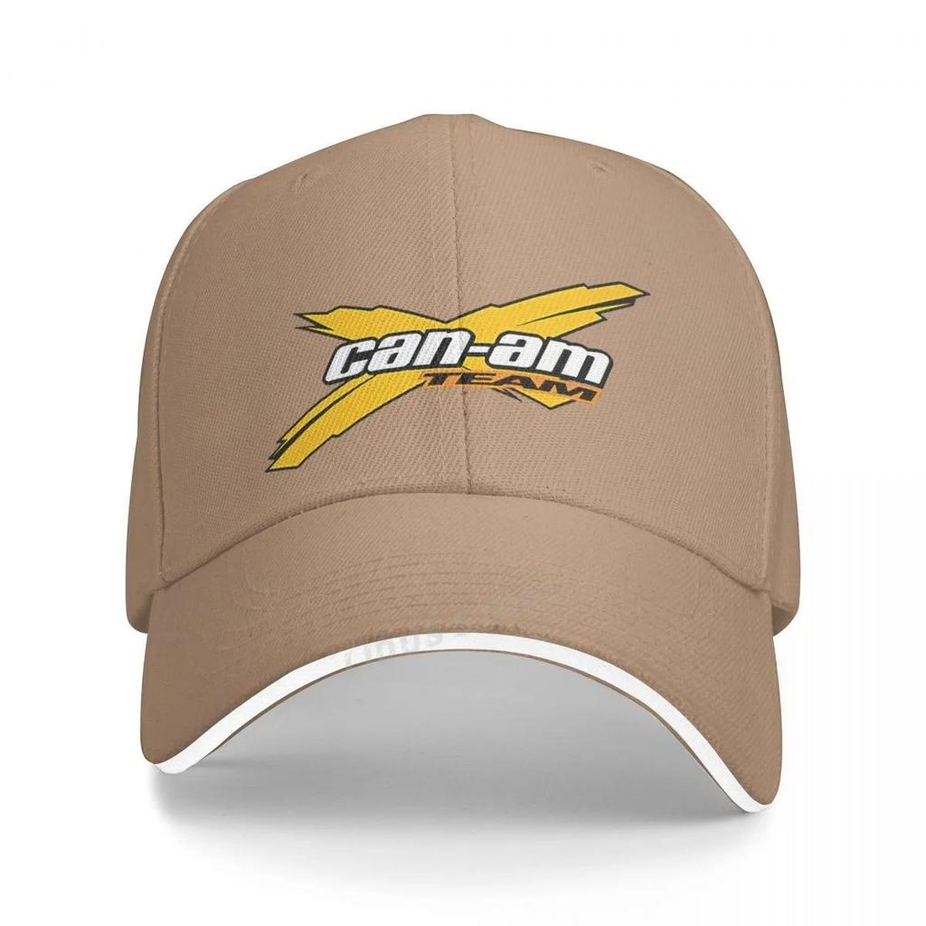 Can Am Logo Stripe Brp Team Baseball Cap Men Fashion Cool Can AM Hat Hip Hop Women Caps