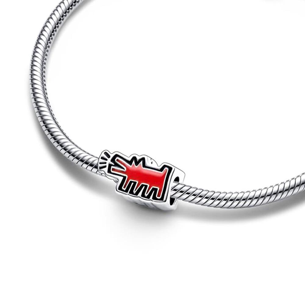 S925 Sterling Silver  Radiant Angel Charm Beads With Cloth Bag Fit Making Bracelet for Women Birthday Jewelry Gifts