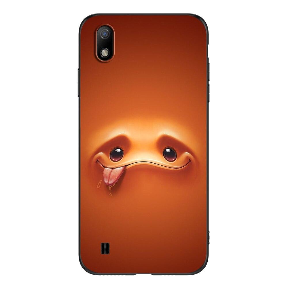For ZTE Blade A7 2019 Phone Back Cover Black Tpu Case Cute Funy