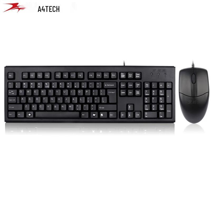 A4TECH KK5520UU Wired Keyboard and Mouse Combo