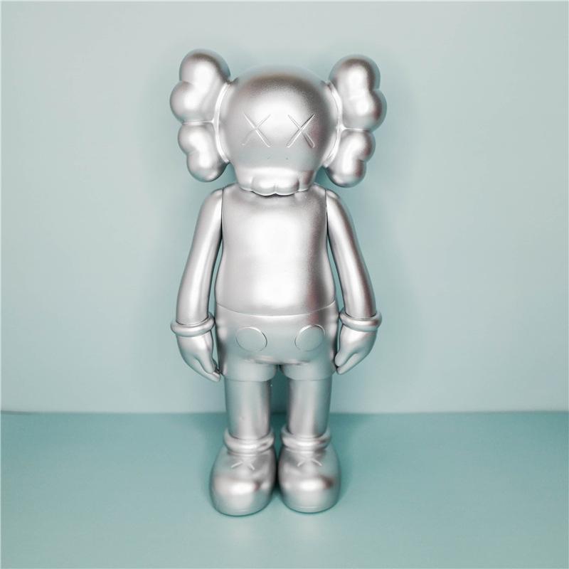 Kaws Semi-Dissected Bear Figure Ornament - Trendy Decorative Toy for Living Room Collection Gift