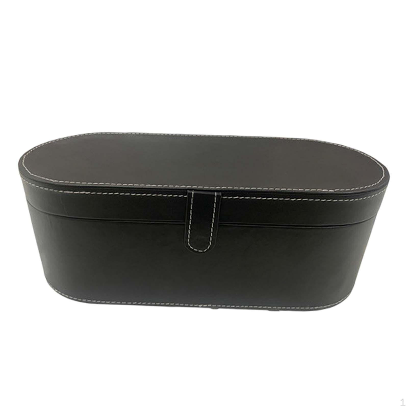

Компактное решение для хранения аэрографа 5 в 1 и фена для волос Black PU Leather