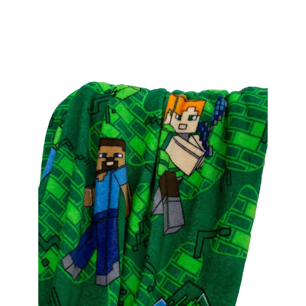 Minecraft Levels Fleece Blanket