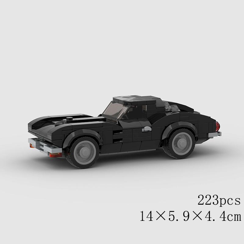 MOC Car Super Race City Speed Sport Pickup Vehicle Model Building Blocks Rally Supercar Racing Bricks Christmas Gift Technical