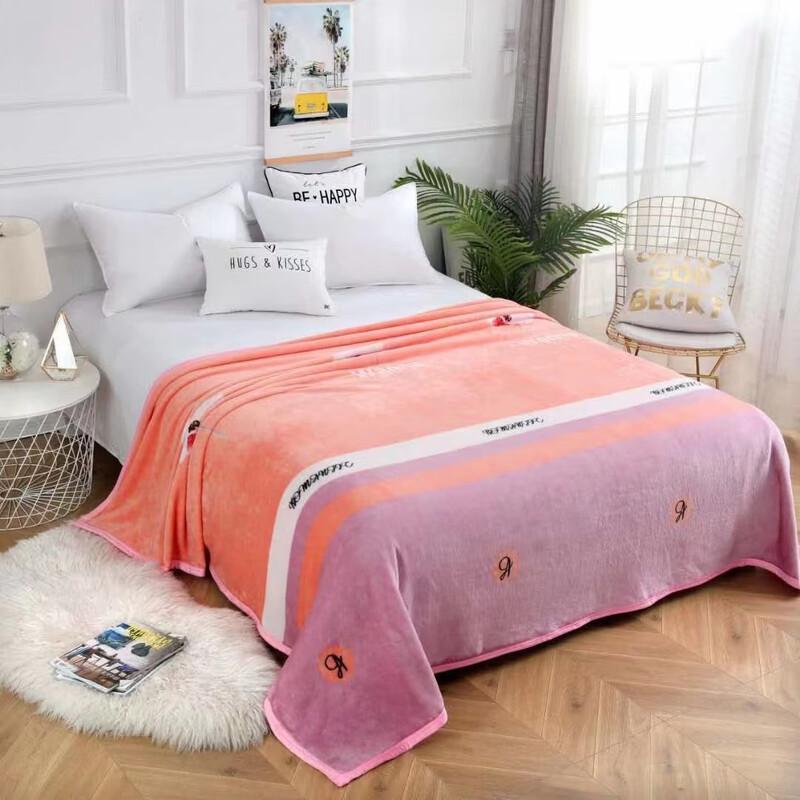 OEING Thick Flannel Fleece Blanket